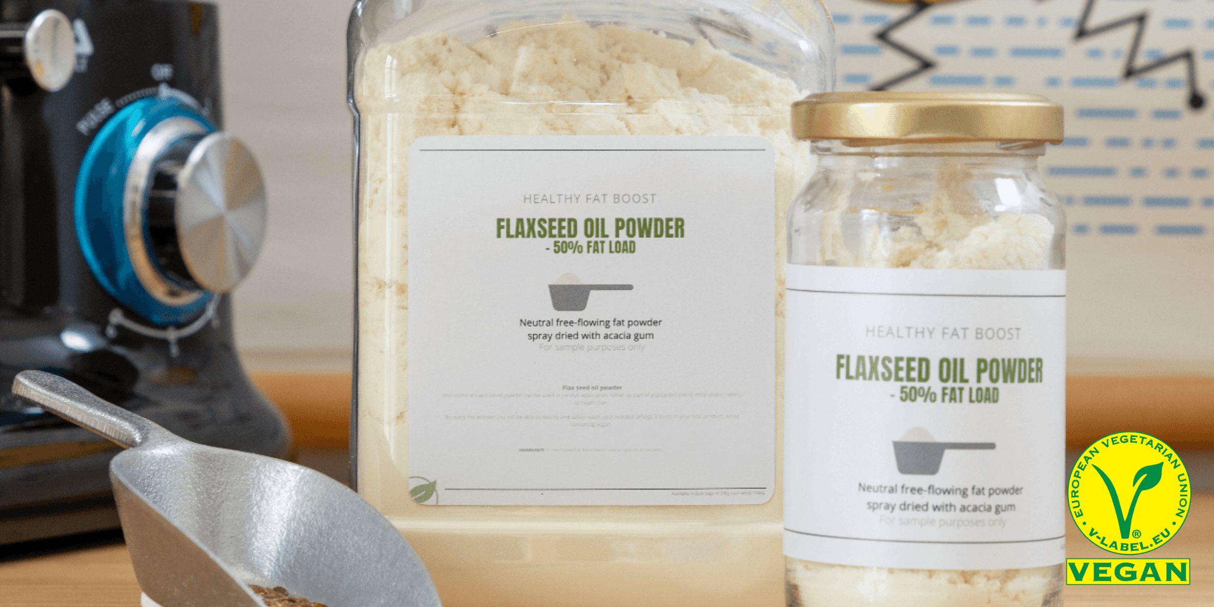  Flaxseed oil powder